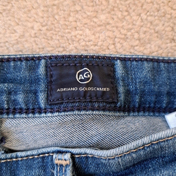 Adriano Goldschmied Jeans Womens 26 Blue The Prima Crop Mid Rise Cigarette Leg - Picture 5 of 12